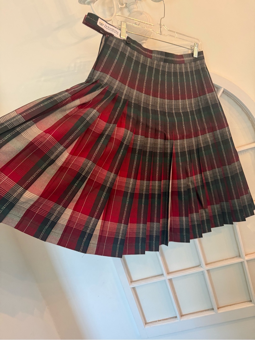 Pendleton Black & Red Plaid Midi Skirt - Picture 3 of 15